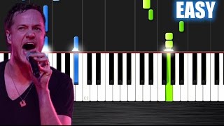 Imagine Dragons  Demons  EASY Piano Tutorial by PlutaX  Synthesia [upl. by Aikram]