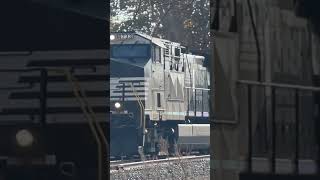 L46 takes the connection track at MarionIN ac44c6m conrail norfolksouthern entertainment enjoy [upl. by Elyrad]