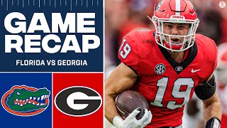 No 1 Georgia ROLLS past Florida in SEC Rivalry Game FULL HIGHLIGHTS amp GAME RECAP  CBS Sports HQ [upl. by Azriel]