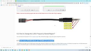 Dragino RS485LN How to upgrade the image [upl. by Tracy437]