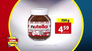 🍫 Nutella Milka adventný kalendár a čučoriedky za SUPER LIDL CENY  Lidl  od 15 11 2021 [upl. by Whittaker166]