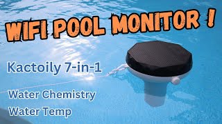 WiFi POOL MONITOR by Kactoily  pH Chlorine ORP Temp EC Salinity and TDS [upl. by Roux]