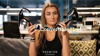 The Convertible Heel Story Pashion Footwear [upl. by Elexa519]