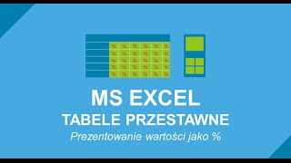 MS Excel  pokazanie wartości w tabeli przestawnej jako [upl. by Nibot]