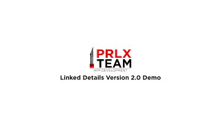 PrlxApps Linked Details v2 Overview [upl. by An146]