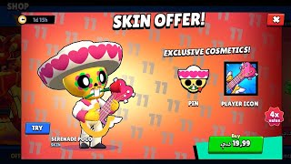 serenade poco skin offer brawl stars [upl. by Esertal]