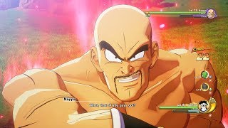 Dragon Ball Z Kakarot  The Z Fighters vs Nappa amp Saibamen Boss Battle Gameplay Full Fight [upl. by Ellsworth]