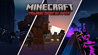 How to turn Minecraft PE into Zombie Apocalypse  Minecraft Bedrock Edition [upl. by Spillar]