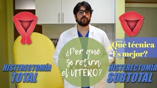 Histerectomía o Extracción del Útero  Dr Ego [upl. by Aracat145]