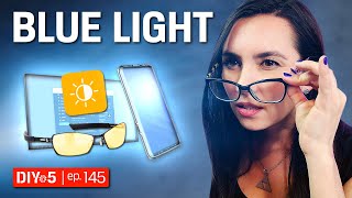 What is Blue Light How to Protect your Eyes from Your Devices  DIY in 5 Ep 145 [upl. by Ricca907]