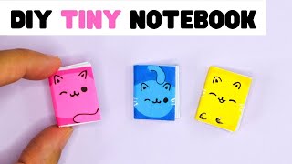 How to make a MINI NOTEBOOK DIY mini notebook [upl. by Aralomo477]