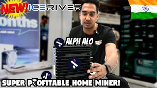 NEW Iceriver Alephium miner ALPH AL0 400GH🔥 Crypto Mining India🚀bitcoinmining AL1 AL0 alephium [upl. by Byrn]