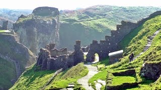 Tintagel Castle in Cornwall  The Land of King Arthur [upl. by Ninos]