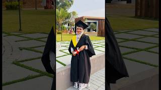 Postgrad Journey From Diapers to Degrees🥹😍Caps Gown Ceremony graduation 2023 shorts [upl. by Aihppa]