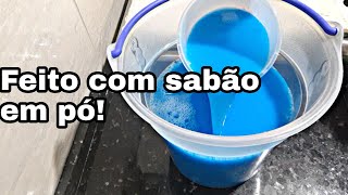 COMO FAZER O MELHOR SABÃO LÍQUIDO COM QUALQUER SABÃO EM PÓ  DICAS SIMPLES [upl. by Jaime837]