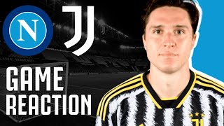 NAPOLI vs JUVENTUS  SERIE A POST GAME REACTION [upl. by Hedvig]