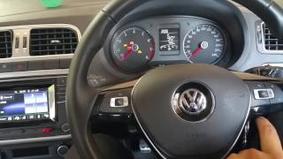 Steering Mounted Controls in Volkswagen Polo 2017  AllStar  Highline  GT [upl. by Atnauq989]