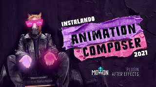 ANIMATION COMPOSER  INSTALANDO NO AFTER EFFECTS PASSO A PASSO  APLICAÇÕES  ANIMATIONCOMPOSER [upl. by Yendirb]