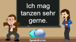 Basic German Conversation  Learn German  Speaksli [upl. by Magel296]