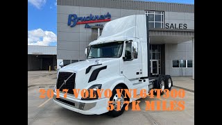 Used 2017 Volvo VNL64T300 Day Cab for SALE  Full Walkaround SOLD [upl. by Sile]