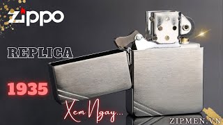 Review giới thiệu Zippo Replica tái bản 1935 [upl. by Leynad]