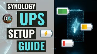 Synology NAS UPS Setup Guide [upl. by Hatokad]