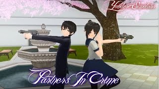 MMD x Taro Yamada Senpai amp Yandere Chan Partners In Crime [upl. by Harding]