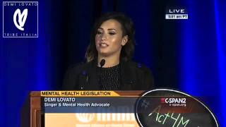 Demi Lovatos speech at the National Alliance of Mental Illness  Sept 4th [upl. by Sayre]