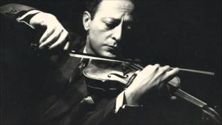 JASCHA HEIFETZ play SAINT SAËNS The Introduction and Rondo Capriccioso [upl. by Dlnaod]