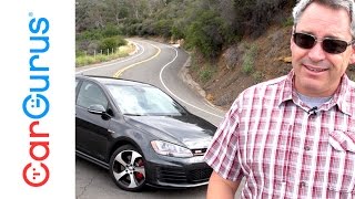 2016 Volkswagen GTI  CarGurus Test Drive Review [upl. by Enaek]