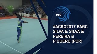 Mens group Portugal  2017 European silver medallists [upl. by Ellohcin936]