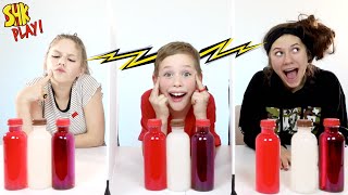 NOAH CHEATED Twin Telepathy Milkshake Challenge [upl. by Ingraham]