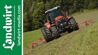 Test Lindner Lintrac 130  landwirtmediacom [upl. by Dimo]