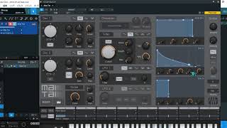 【シンセサイザー】MaiTai で音作りするだけ【Studio One】 [upl. by Wivestad928]