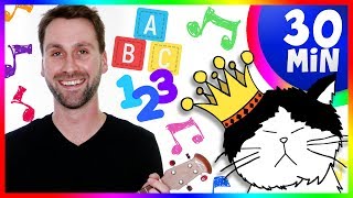 🍎 Learning Songs for Kids and Toddlers  ABCs Colors Numbers  Mooseclumps Vol 1 [upl. by Oliva]