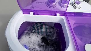 Kuppet Portable Washing Machine and Spin Dryer Combo [upl. by Araeit100]