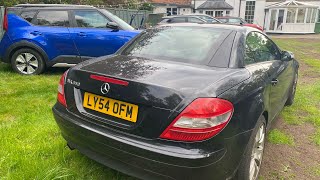 2005 MercedesBenz SLK350 35 V6  Review [upl. by Nonnahsal]