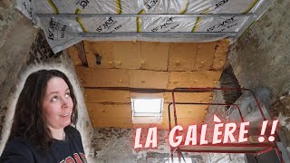 ISOLATION SOUS TOITURE EN LAINE DE BOIS  EP38 [upl. by Xxam]