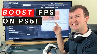 How To Enable 4K 120FPS on PS5 With 120Hz HDR Gaming Monitor or TV [upl. by Kral]