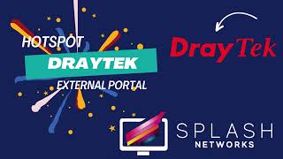 Draytek Hotspot External Captive Portal [upl. by Schofield]