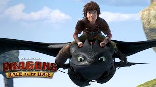 Dragon Eye of the Beholder S1 E1  Dragons Race to the Edge  Universal Kids [upl. by Ania]