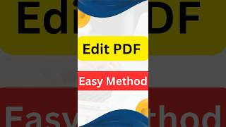 How To Edit PDF File in laptop Mobile Or Computer using Ms Word Office shorts techshorts [upl. by Duleba8]