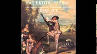 Jan Křtitel Baptist Vaňhal Violin Concerto in G major Josef Suk [upl. by Golding]