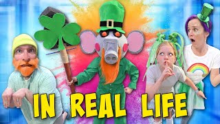 Roblox PIGGY In Real Life  Attacked by a Leprechaun amp New PIGGY Traps [upl. by Vladimar]