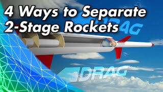 4 Ways to Separate 2Stage Rockets [upl. by Okime]