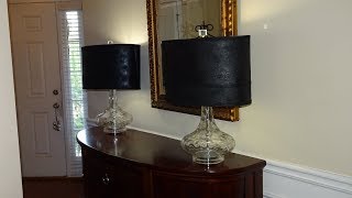 NEW DIY Lampshade Makeover Using Spray Paint [upl. by Ellatnahc]