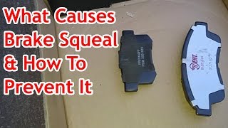 What Causes Brake Squeal amp How To Prevent It [upl. by Ydnab]