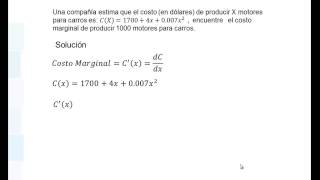 Costo marginal [upl. by Tull]