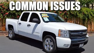 Common Issues with 0713 Chevy Silverado amp GMC Sierra [upl. by Skantze]