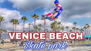 Venice Beach Skate park Los Angeles California [upl. by Ursi]